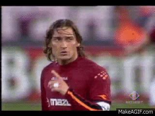 gif totti tudor|Totti Goal GIFs .